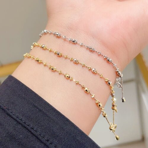 Vintage Style Design 18kt Gold Bracelet - Barak Fashion