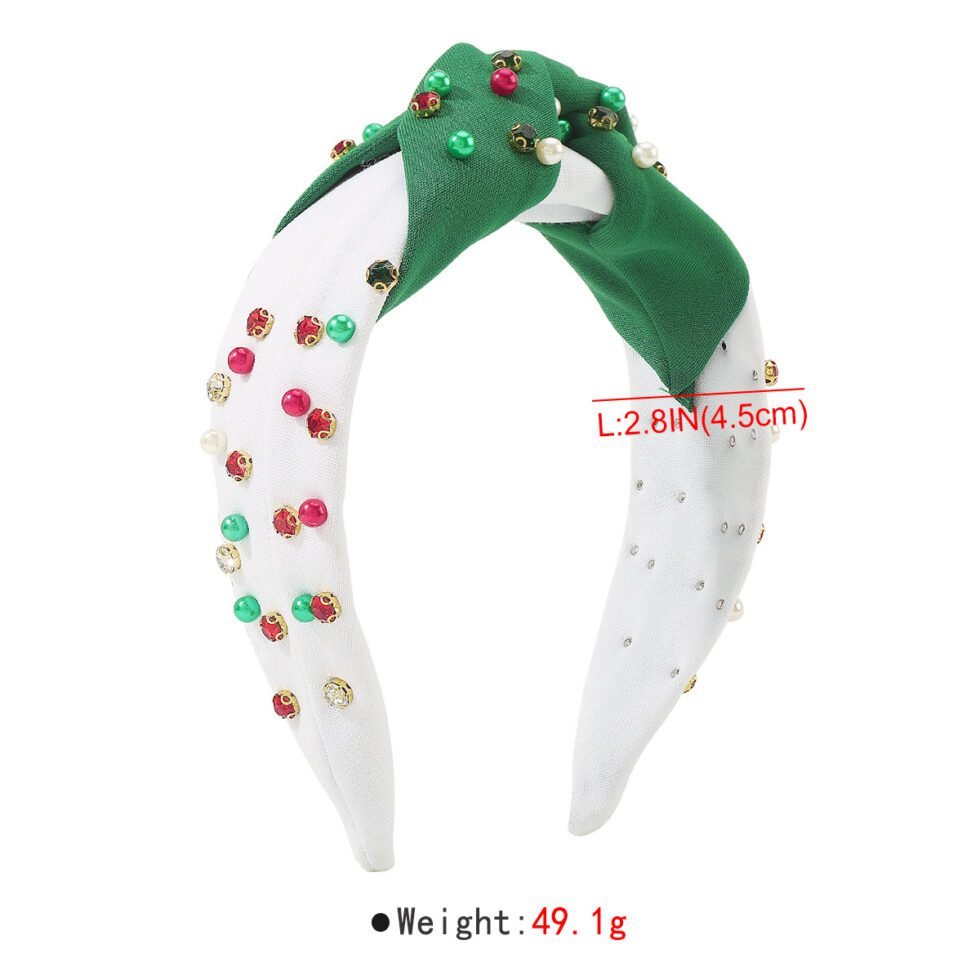 Christmas Rhinestone Headband-HB0002-b