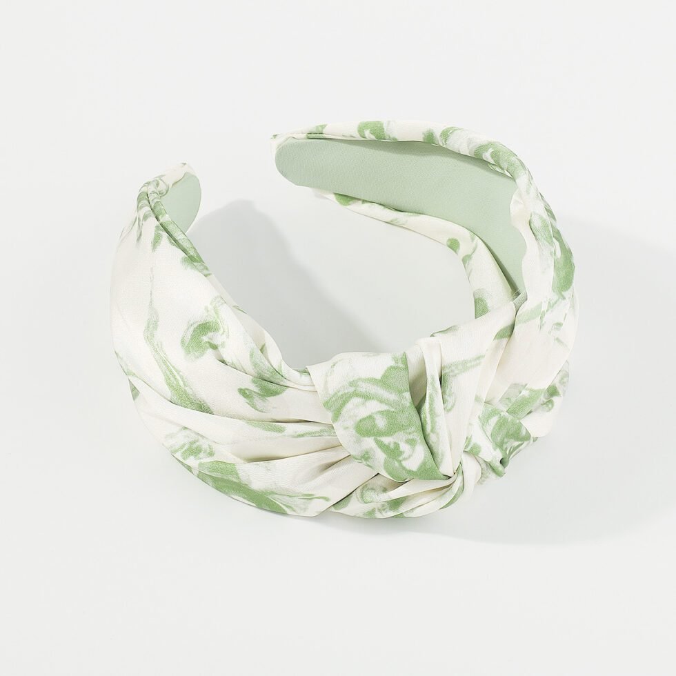 Fashion Ink Printed Cloth Headband-hb0036-b