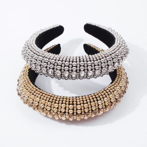 Fashion Trend Handmade Beaded Headband-hb0031-b