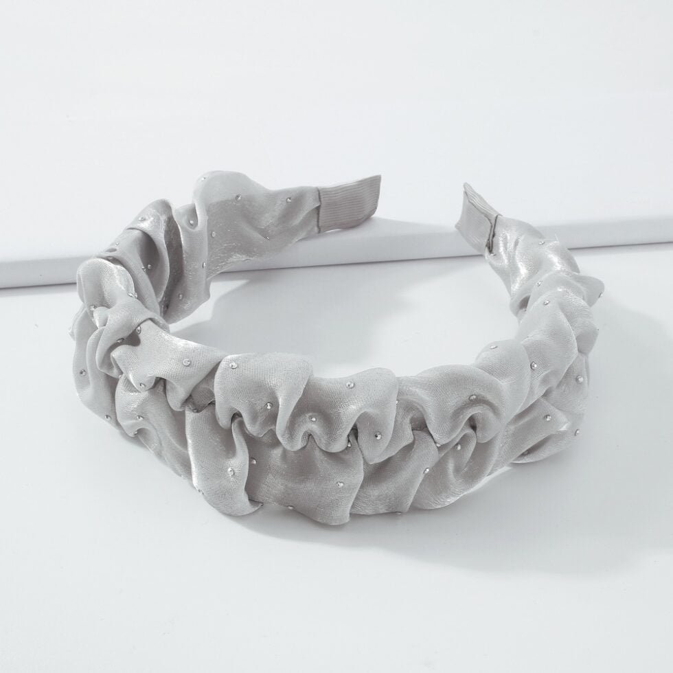 Individual Design Mori Fabric Crease Headband-hb0028-b