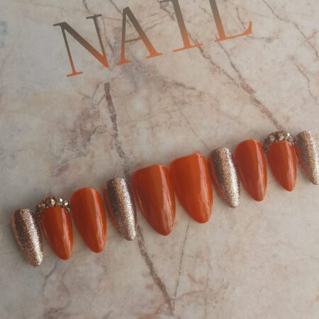 Autumn-Scenery-Press-on-Nails-Handmade-Nails-HMN007