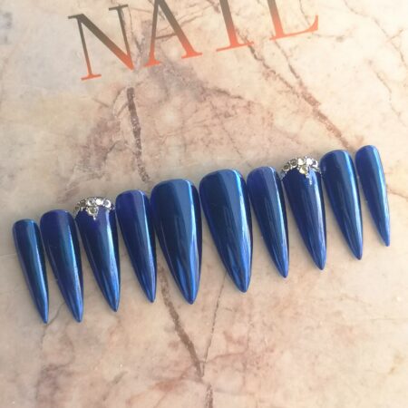 Blue-Goblin-Press-on-Nails-Handmade-Nails-HMN006