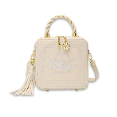 Embroidered-carried Small Square Bag Women's Superior Sense Crossbody Shoulder Bag-bag013-a