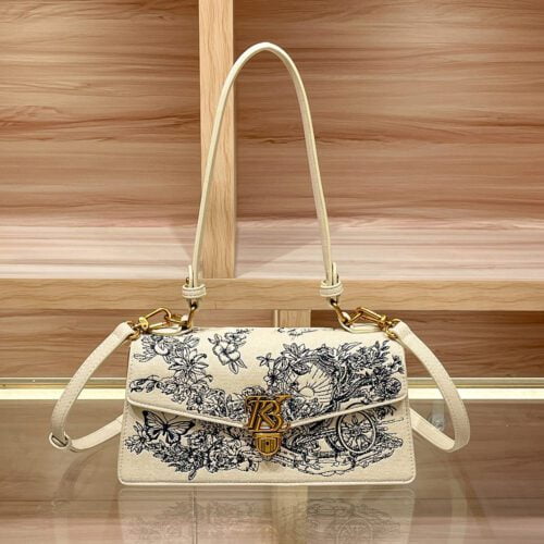 Embroidery Underarm Bag Women Cross-border Fashion Single Shoulder Crossbody Bag-bag004-a