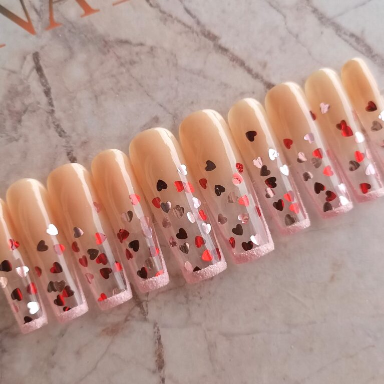 Full of Love Press on Nails Handmade Nails-HMN002-a