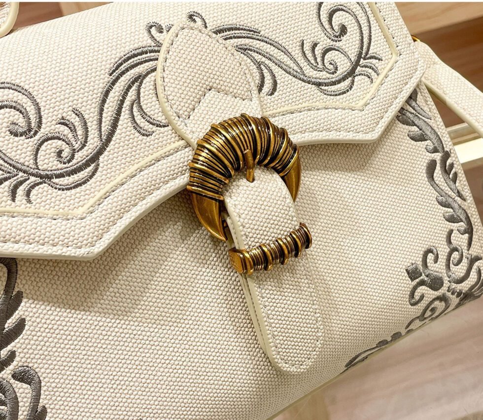 Leather Embroidered Cross Border Handbag Women's Crossbody Shoulder Bag-bag007-d
