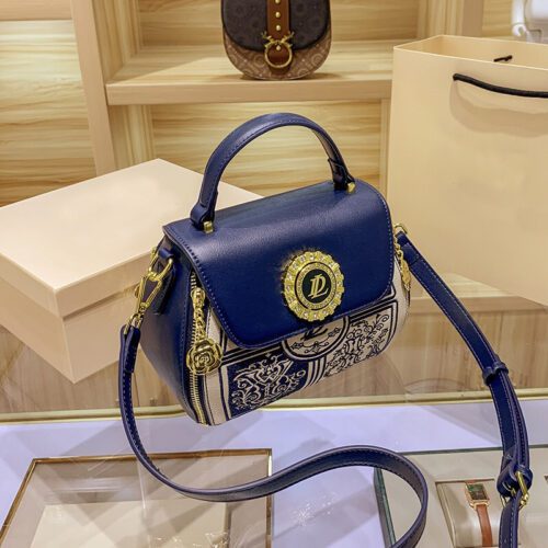 Women's luxury handbag Hand-Held Crossbody Embroidered Pumpkin Bag-BAG001