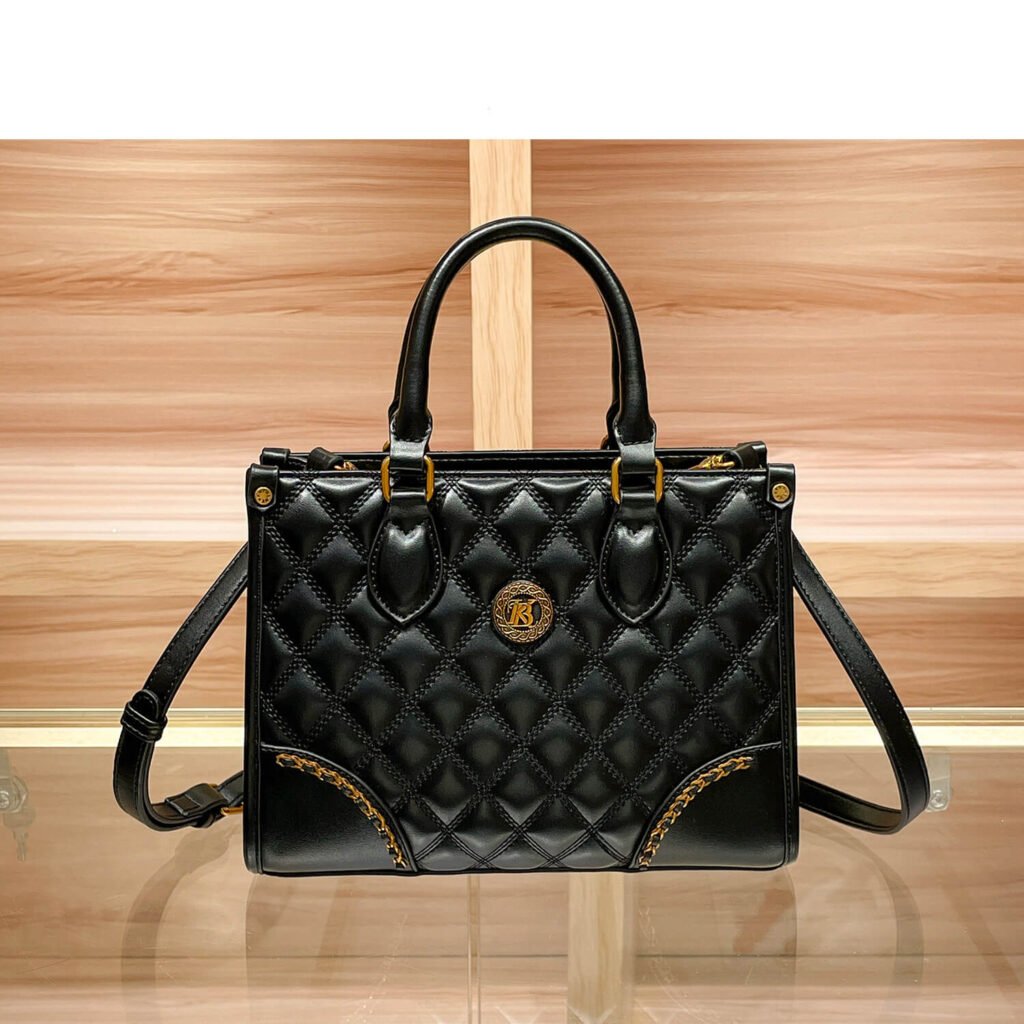 Autumn And Winter New Fashion Diamond Lattice Tote Bag Women's Shoulder Crossbody Bag112-b