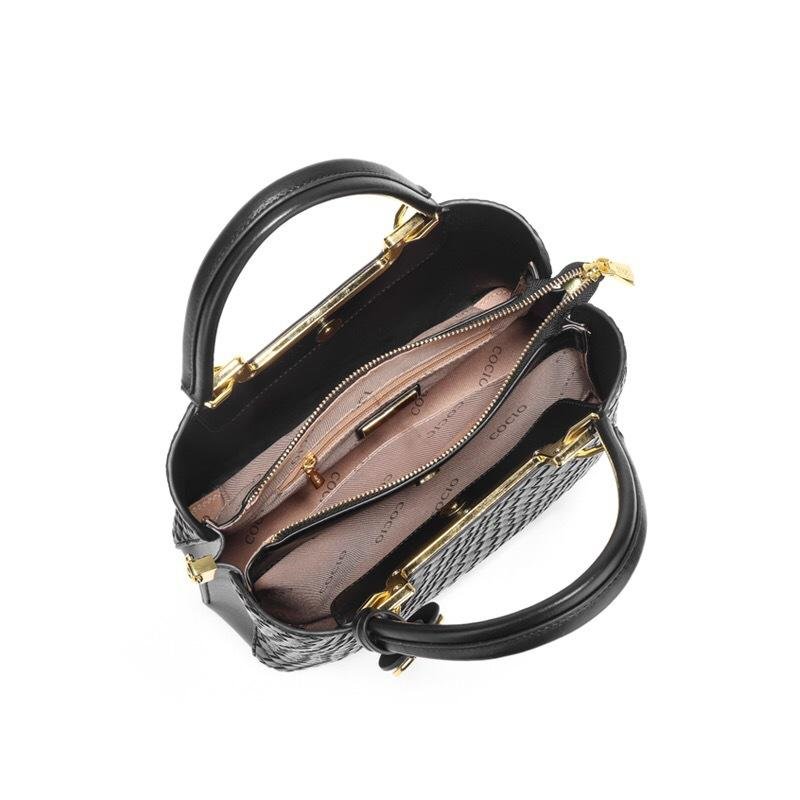 Autumn And Winter New High-grade Commuter Braided Handbag Female Fashion All Shoulder Crossbody Bag119-e
