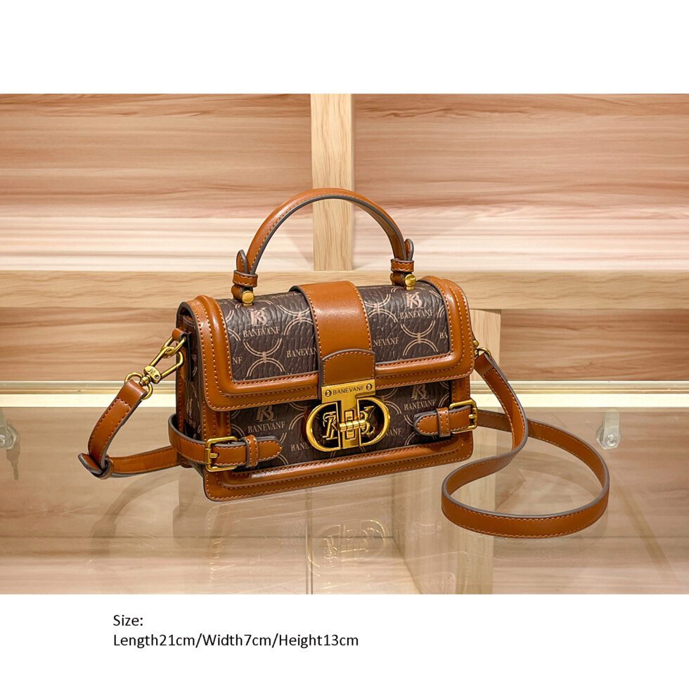 Autumn And Winter New High-grade Leather Handbag For Women Shoulder Crossbody Bag-bag054-e