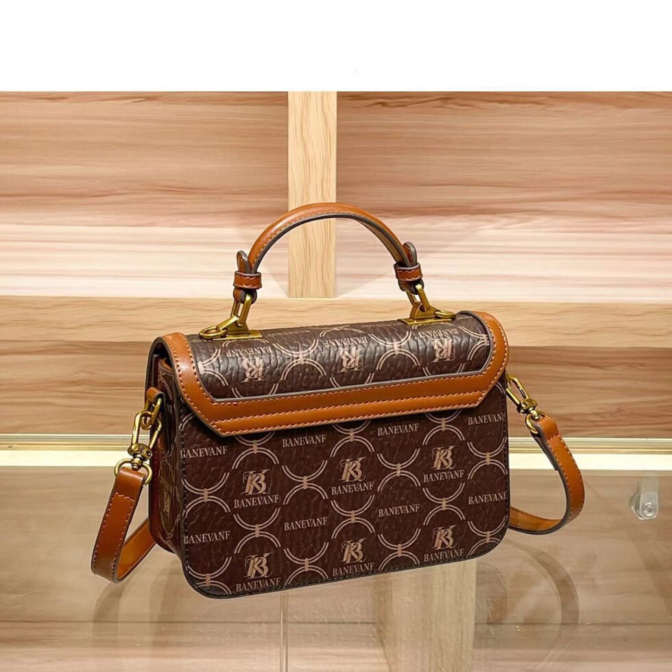 Autumn And Winter New Vintage Senior Latch Handbag Women's Shoulder Crossbody Bag-bag057-b