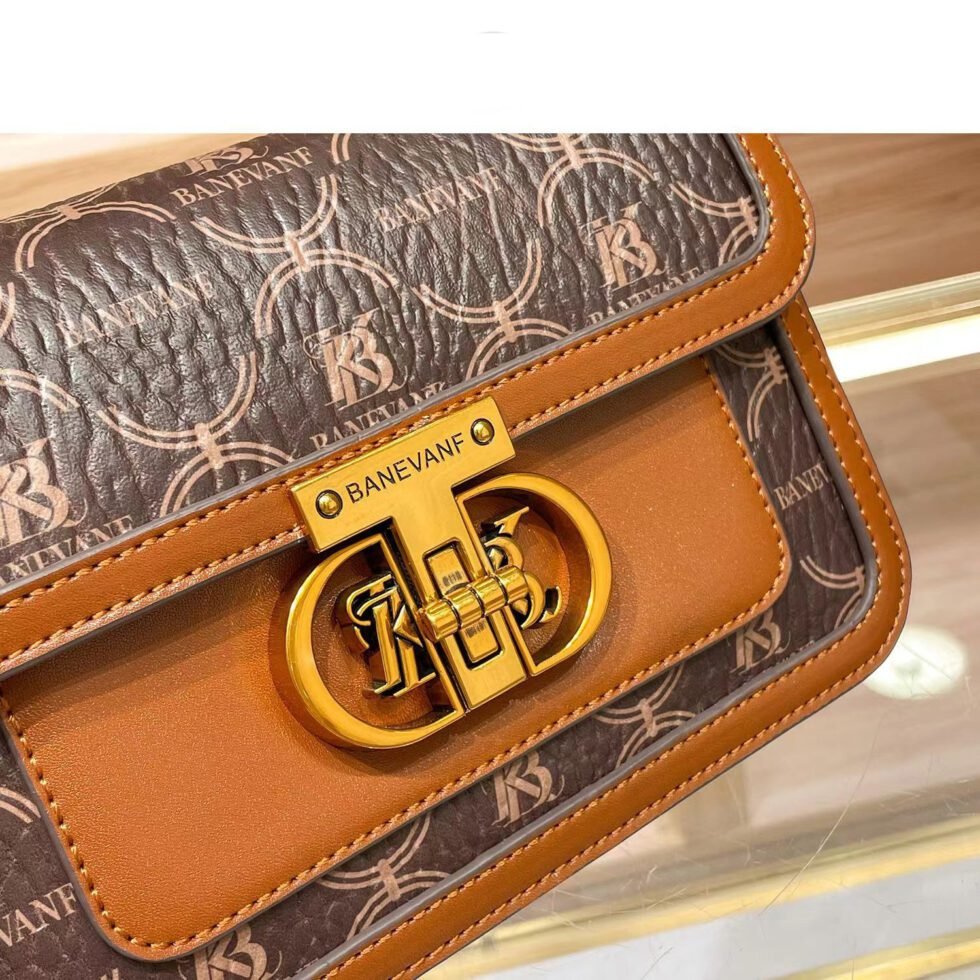 Autumn And Winter New Vintage Senior Latch Handbag Women's Shoulder Crossbody Bag-bag057-d