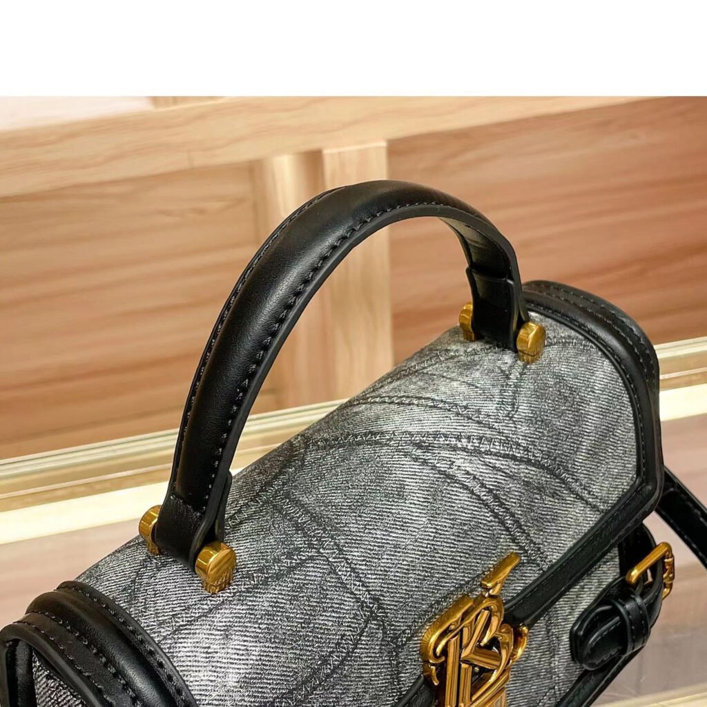 New Vintage Denim Tote Shoulder Crossbody Bag For Women-bag124-f