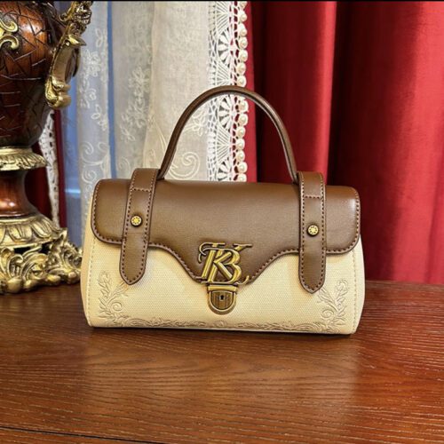 Summer New Color Hand Lock Small Single Shoulder Crossbody Embroidered Cambridge  handbag-bag040-b