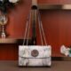 master High-grade color snakeskin pattern cowhide chain small square bag women's shoulder bag crossbody bag164-a