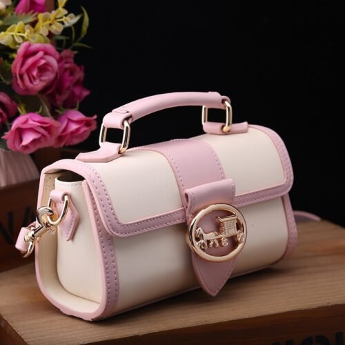 master New color contrast advanced sense small square bag single shoulder crossbody bag156-a